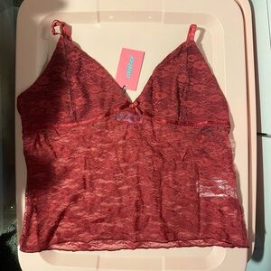 Eira Sheer Lace Tank Top